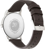 Emporio Armani Luigi Analog Bronze Dial Brown Leather Strap Watch For Men - AR11096 Authentic Buy Shop Now