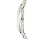 Emporio Armani Aurora Mother Of Pearl Purple Dial Silver Steel Strap Watch For Women - AR11122 Authentic Buy Shop Now