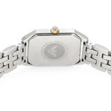 Emporio Armani Gianni T Bar Mother of Pearl Dial Two Tone Steel Strap Watch For Women - AR11146 Authentic Buy Shop Now