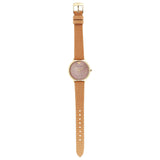 Emporio Armani Kappa Quartz Mother of Pearl Taupe Dial Brown Leather Strap Watch For Men - AR11151 Authentic Buy Shop Now