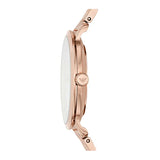 Emporio Armani Modern Mother of Pearl White Dial Rose Gold Steel Strap Watch for Women - AR11158 Authentic Buy Shop Now
