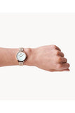 Emporio Armani Mother of Pearl Dial Rose Gold Steel Strap Watch For Women - AR11110 Authentic Buy Shop Now