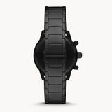 Emporio Armani Mario Chronograph Black Dial Black Steel Strap Watch For Men - AR11242 Authentic Buy Shop Now
