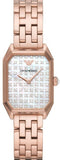 Emporio Armani Gioia Quartz Mother of Pearl Dial Rose Gold Steel Strap Watch For Women - AR11389 Authentic Buy Shop Now