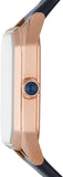 Emporio Armani Gioia Quartz Mother of Pearl Blue Dial Blue Leather Strap Watch For Women - AR11426 Authentic Buy Shop Now