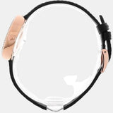 Emporio Armani Rosa Two Hand Black Dial Black Leather Strap Watch For Women - AR11493 Authentic Buy Shop Now