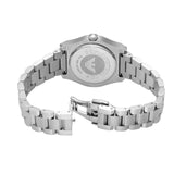 Emporio Armani Federica Three-Hand Date Blue Dial Silver Steel Strap Watch For Women - AR11593 Authentic Buy Shop Now