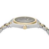 Emporio Armani Antonio Black Dial Two Tone Steel Strap Watch for Men - AR11715 Authentic Buy Shop Now