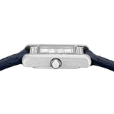 Emporio Armani Genni White Dial Blue Leather Strap Watch for Women - AR11718 Authentic Buy Shop Now