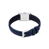 Emporio Armani Genni White Dial Blue Leather Strap Watch for Women - AR11718 Authentic Buy Shop Now