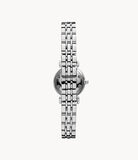 Emporio Armani Gianni White Dial Silver Steel Strap Watch For Women - AR1763 Authentic Buy Shop Now