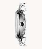 Emporio Armani Gianni White Dial Silver Steel Strap Watch For Women - AR1763 Authentic Buy Shop Now