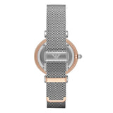 Emporio Armani Retro Mother of Pearl Dial Silver Mesh Bracelet Watch For Women - AR2067 Authentic Buy Shop Now