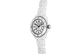 Chanel J12 Quartz White Dial White Steel Strap Watch for Women - J12 H5698 Authentic Buy Shop Now
