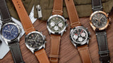 Breitling Avi Chronograph 42 Curtiss Warhawk Green Dial Brown Leather Strap Watch for Men - A233802A1L1X1 Authentic Buy Shop Now