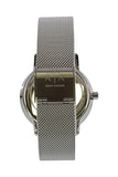 Armani Exchange Cayde Chronograph Black Dial Silver Mesh Strap Watch For Men - AX2714 Authentic Buy Shop Now