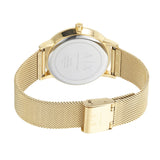 Armani Exchange Lola Analog Gold Dial Gold Mesh Strap Watch For Women - AX5536 Authentic Buy Shop Now