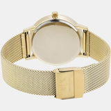 Armani Exchange Lola Analog Gold Dial Gold Mesh Strap Watch For Women - AX5536 Authentic Buy Shop Now