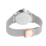 Armani Exchange Lola Analog White Dial Silver Mesh Strap Watch For Women - AX5537 Authentic Buy Shop Now