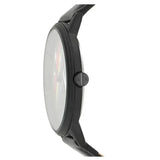 Armani Exchange Cayde Analog Black Dial Black Leather Strap Watch For Men - AX7120 Authentic Buy Shop Now