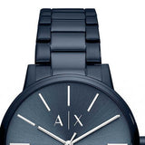 Armani Exchange Cayde Analog Blue Dial Blue Steel Strap Watch For Men - AX2702 Authentic Buy Shop Now