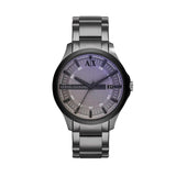 Armani Exchange Hampton Chronograph Grey Dial Grey Steel Strap Watch For Men - AX2194 Authentic Buy Shop Now