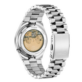 Citizen Tsuyosa Automatic Green Dial Silver Steel Strap Watch For Men - NJ0150-81X Authentic Buy Shop Now