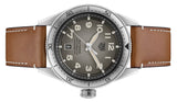 Tag Heuer Autavia Isograph Grey Dial Calfskin Brown Leather Strap Watch for Men - WBE5111.FC8267 Authentic Buy Shop Now