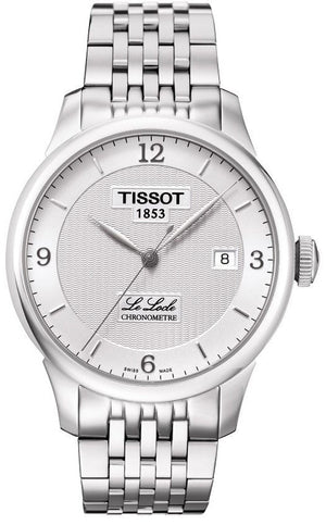 Tissot Le Locle Automatic Cosc White Dial Silver Steel Strap Watch For Men - T006.408.11.037.00 Authentic Buy Shop Now
