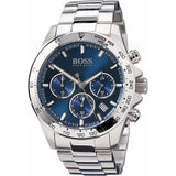 Hugo Boss Hero Sport Blue Dial Silver Steel Strap Watch for Men - 1513755 Authentic Buy Shop Now