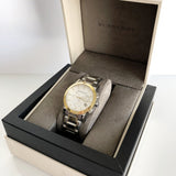 Burberry The City White Dial Two Tone Steel Strap Watch for Men - BU9751 Authentic Buy Shop Now