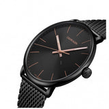 Calvin Klein High Noon Quartz Black Dial Black Mesh Bracelet Watch for Men - K8M21421 Authentic Buy Shop Now