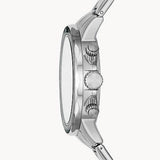 Fossil Bannon Chronograph Green Dial Silver Steel Strap Watch for Men - BQ2492 Authentic Buy Shop Now