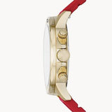 Fossil Bannon Multifunction Black Dial Red Silicone Strap Watch for Men - BQ2499 Authentic Buy Shop Now