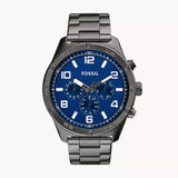 Fossil Brox Multifunction Blue Dial Grey Steel Strap Watch for Men - BQ2798 Authentic Buy Shop Now