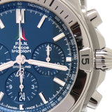 Breitling Chronomat B01 42 Frecce Tricolori Blue Dial Silver Steel Strap Watch for Men - AB01344A1C1A1 Authentic Buy Shop Now