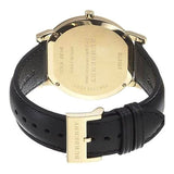 Burberry The City Gold Dial Black Leather Strap Watch for Men - BU2353 Authentic Buy Shop Now
