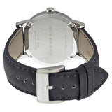 Burberry The City Grey Dial Black Leather Strap Watch for Men - BU9030 Authentic Buy Shop Now