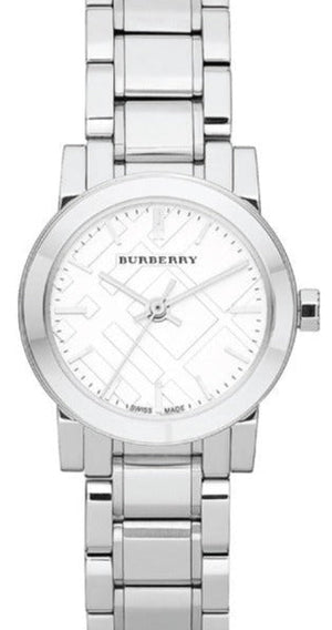Burberry The City Silver Dial Silver Steel Strap Watch for Women - BU9200 Authentic Buy Shop Now
