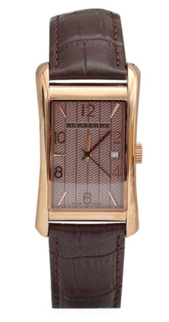Burberry Heritage Brown Dial Brown Leather Strap Watch for Men - BU3000 Authentic Buy Shop Now