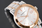 Burberry The City White Dial Two Tone Steel Strap Watch for Women - BU9105 Authentic Buy Shop Now