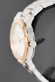 Burberry The City Diamonds White Dial Two Tone Steel Strap Watch for Women - BU9127 Authentic Buy Shop Now