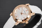 Burberry The City White Dial White Leather Strap Watch for Women - BU9012 Authentic Buy Shop Now