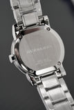 Burberry The City Diamonds Silver Dial Silver Steel Strap Watch for Women - BU9220 Authentic Buy Shop Now