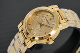 Burberry The City Gold Dial Gold Steel Strap Watch for Women - BU9227 Authentic Buy Shop Now
