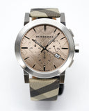 Burberry The City Smoked Brown Dial Brown Leather Strap Watch for Men - BU9361 Authentic Buy Shop Now