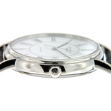 Longines Presence 38.5mm Automatic White Dial Black Leather Strap Watch for Men - L4.921.4.11.2 Authentic Buy Shop Now