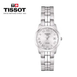 Tissot T Classic PR100 Silver Dial Silver Steel Strap Watch For Women - T049.210.11.033.00 Authentic Buy Shop Now
