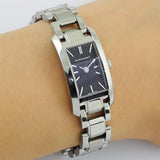Burberry Heritage Black Dial Silver Steel Strap Watch For Women - BU9601 Authentic Buy Shop Now
