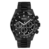 Hugo Boss Hero Black Dial Black Steel Strap Watch for Men - 1513754 Authentic Buy Shop Now